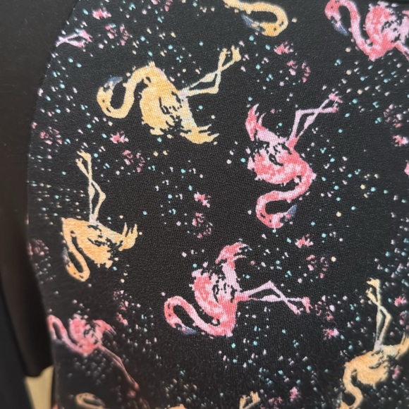 Lularoe Flamingo Randy Size M - Picture 2 of 3